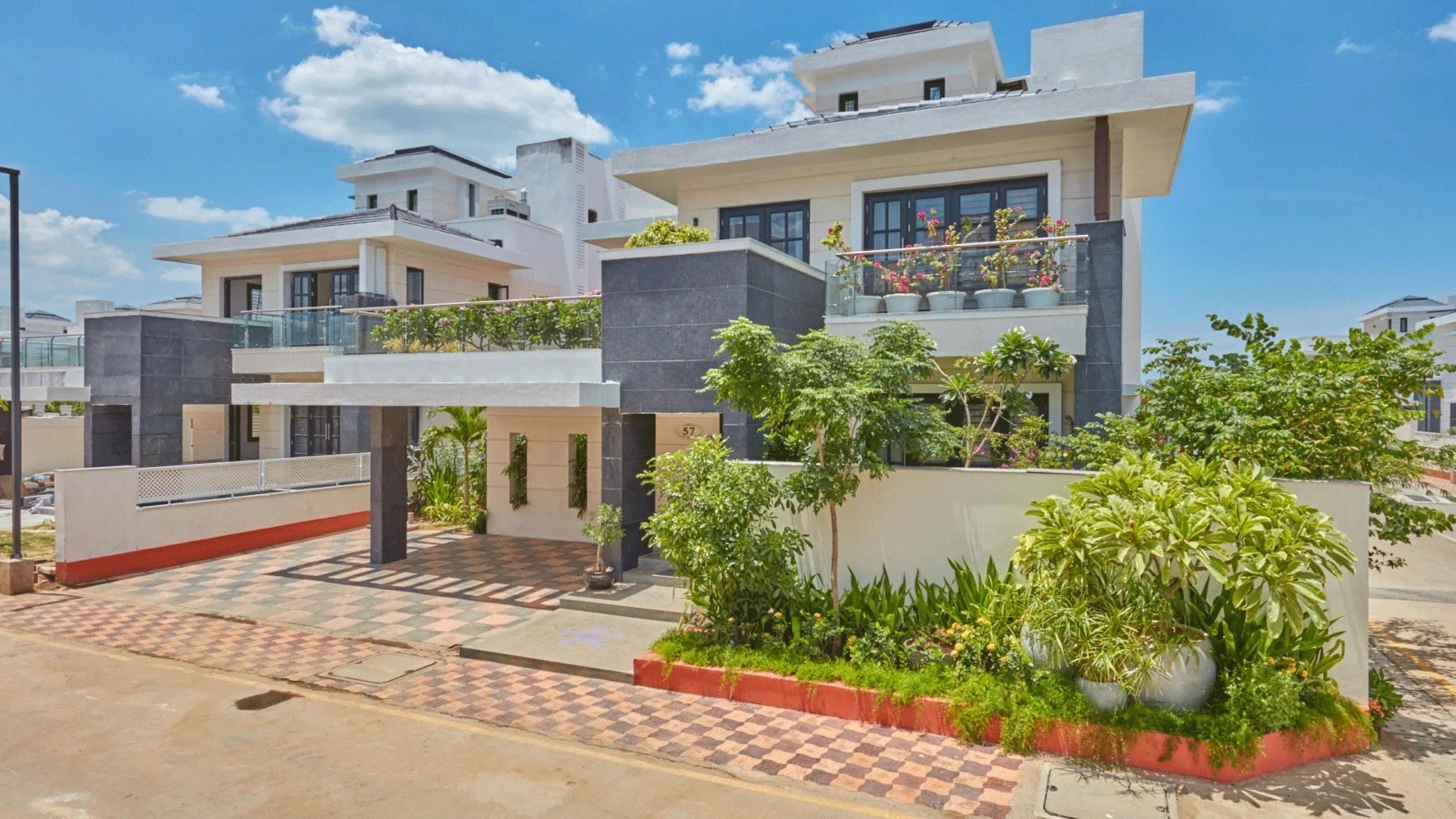 Madurai City modern villa